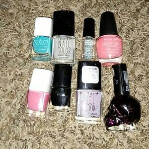 8 nail polishes + Givenchy bag!